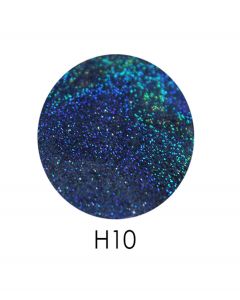 Голограммный глиттер ADORE H10, 2,5 г (синий, голограмма)