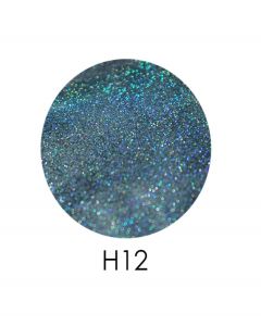 Голограммный глиттер ADORE H12, 2,5 г (голубой, голограмма)