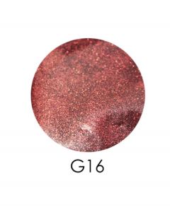 Зеркальный глиттер ADORE G16, 2,5 г (приглушенный розово-коралловый)