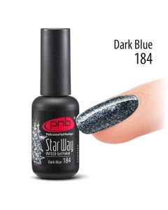 Гель-лак PNB «Star Way» 184 Dark Blue 8 ml