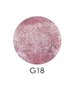 Зеркальный глиттер ADORE G18, 2,5 г (нежно-розовый)