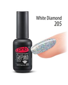Гель-лак PNB White Diamond 205  8 ml