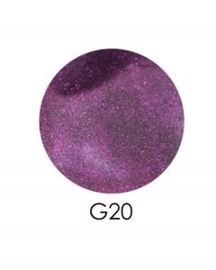Зеркальный глиттер ADORE G20, 2,5 г (сливовый)