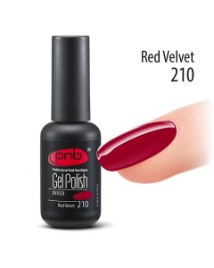 Гель-лак PNB  Red Velvet 210 8 ml