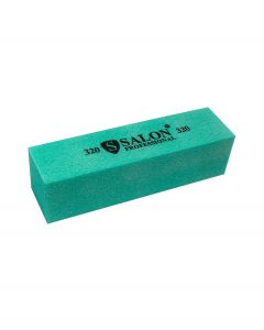 Бафик Salon Professional 320 грит - зеленый, брусок