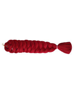 Канекалон (Волосы однотонные) красный, 100 см, 165 г