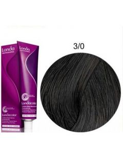 Стойкая крем-краска для волос Londa Professional 3/0 темный шатен 60 мл