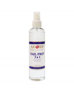 Рідина для знежирення і видалення липкого шару ADORE Nail Prep 3 в 1, 250 мл