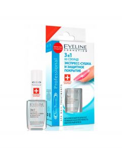 Експрес-сушка для нігтів Eveline Nail Therapy Professional 3в1, 60 сек. 12 мл