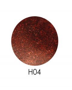 Голограммный глиттер ADORE H04, 2,5 г (коричневый, голограмма)