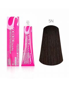 Крем-фарба для волосся Matrix Socolor Beauty-5N світлий шатен, 90 мл