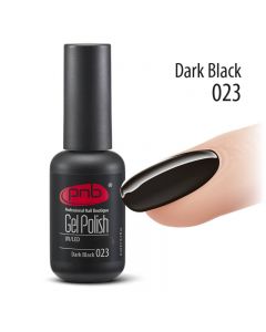 Гель-лак PNB 023 Dark Black 8ml