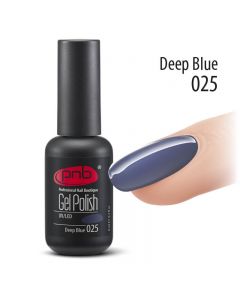 Гель-лак PNB 025 Deep Blue 8 ml