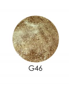 Дзеркальний глітер ADORE G46, 2,5 г (світле золото)