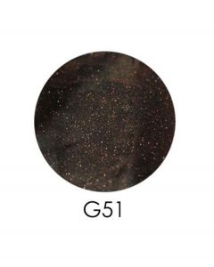 Дзеркальний глітер ADORE G51 2,5 г (чорно-коричневий)