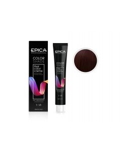 Крем-фарба EPICA HAIR COLOR CREAM 5.66-Світлий шатен червоний інтенсивний, 100 мл