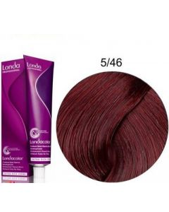 Стойкая крем-краска для волос Londa Professional  5/46 медно-фиолетовый шатен 60 мл