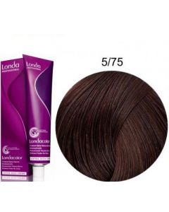 Стойкая крем-краска для волос Londa Professional 5/75 коричнево-красный светлый шатен 60 мл