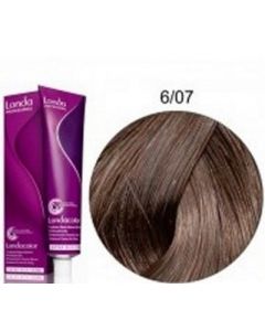 Стойкая крем-краска для волос Londa Professional 6/07 натуральный коричневый темный шатен 60 мл