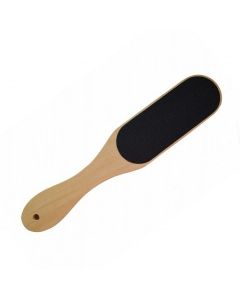 Тёрка для стоп деревянная BEAUTY & CARE 10 TYPE 1 (100/180) (ТД-01)  ABC 10/1 (A7-10)