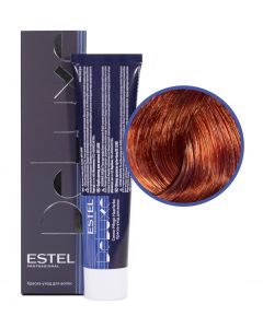 Фарба для волосся ESTEL De Luxe, основна палітра-7/54 Русявий червоно-мідний