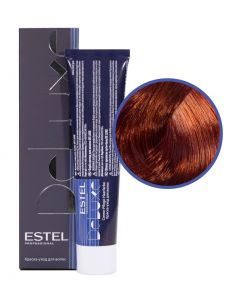Фарба для волосся ESTEL De Luxe, основна палітра-7/5 Русявий червоний