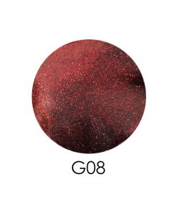 Зеркальный глиттер ADORE G08, 2,5 г (бордовый)