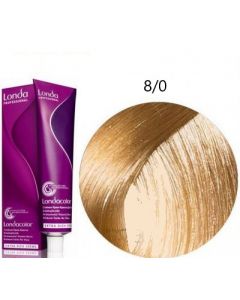 Стойкая крем-краска для волос Londa Professional 8/0 натуральный светлый блондин 60 мл