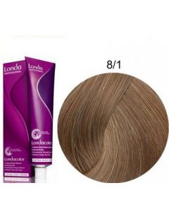 Стійка крем-фарба для волосся Londa Professional 8/1 попелястий світлий блондин 60 мл