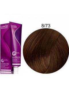 Стойкая крем-краска для волос Londa Professional 8/73 коричнево-золотистый светлый блондин 60 мл