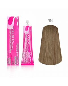 Крем-фарба для волосся Matrix Socolor Beauty - 9N дуже світлий блондин, 90мл