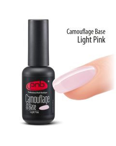 База для гель-лаку PNB Camouflage Base Light Pink 8 ml