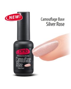 База для гель-лаку PNB Camouflage Base Silver Rose 8 ml