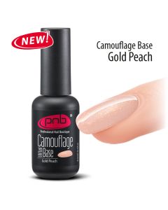 База для гель-лаку PNB Camouflage Base Gold Peach 8 ml