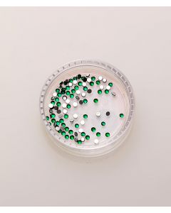 Кристали SWAROVSKI 2028 ss 3 Emerald 100 шт. (214)