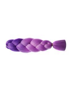 Канекалон ( Волосы 2-х цветные, омбре) Светло фиолетовый/Сиреневый