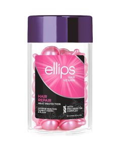 Витамины для волос Ellips Hair Repair "Восстановление волос" с Pro-кератиновым комплексом, 50 капсул