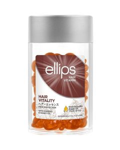 Витамины для волос Ellips Vitality "Здоровье волос" с женьшенем и медовым маслом, 50 капсул