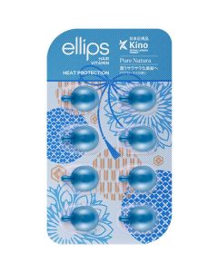 Вітаміни для волосся Ellips Pure Natura "Сила Лотоса" With Blue Lotus Extract, 8 капсул