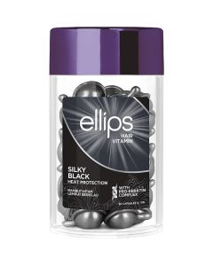 Витамины для волос Ellips Silky Black "Шелковая ночь"  с Pro-кератиновым комплексом, 50 капсул