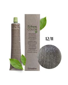 Крем-фарба для волосся Echosline Echos Color Vegan, 12.11 екстраплатиновий холодний блонд, 100 мл