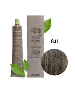 Крем-фарба для волосся Echosline Echos Color Vegan, 8.11 екстрахолодний світлий блонд, 100 мл