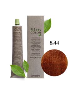 Крем-фарба для волосся Echosline Echos Color Vegan, 8.44 насичений мідний світлий блонд, 100 мл