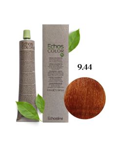 Крем-фарба для волосся Echosline Echos Color Vegan, 9.44 насичений мідний ультрасвітлий блонд, 100 мл