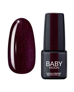 Гель-лак для нігтів Baby Moon Burgundy № 008, 6 мл 