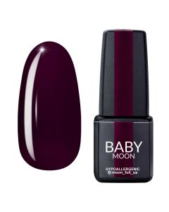 Гель-лак для нігтів Baby Moon Burgundy № 009, 6 мл 