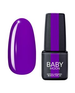 Гель-лак для нігтів Baby Moon Lilac Train № 012, 6 мл 