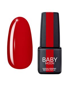 Гель-лак для нігтів Baby Moon Red Chic №001, 6 мл 