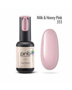 Гель-лак PNB №353 Milk & Honey Pink, 8 мл
