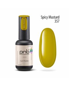 Гель-лак PNB №357 Coral Spicy Mustard, 8 мл